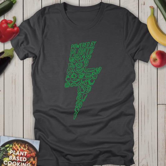 Plant Powered Collage Green Bolt