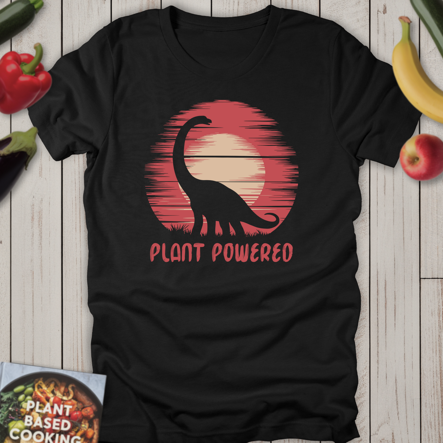 Plant Powered Sunset Brontosaurus