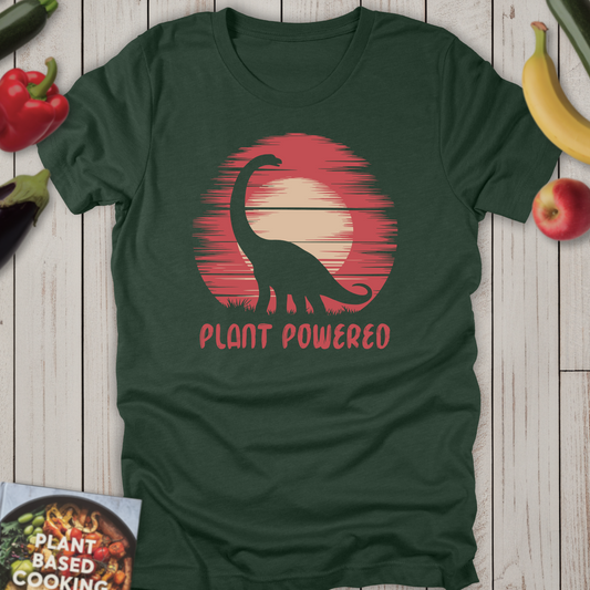 Plant Powered Sunset Brontosaurus