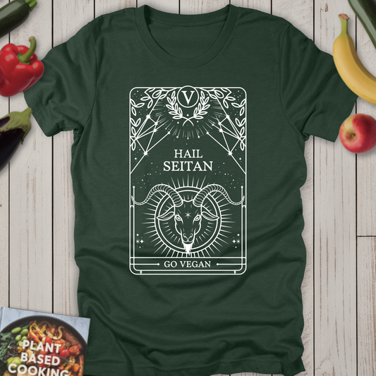 Hail Seitan Tarot Card!
