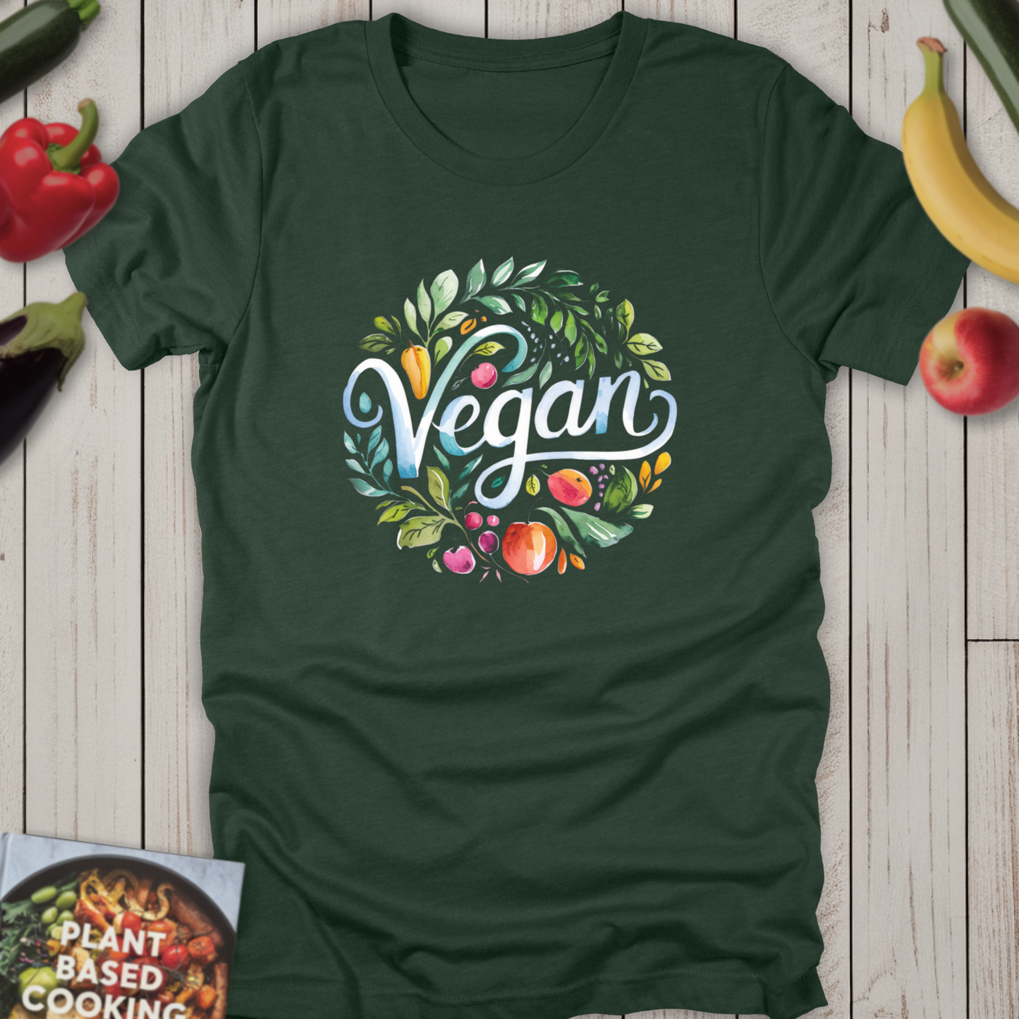 Vegan Round Painted Art!