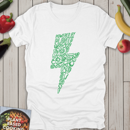 Plant Powered Collage Green Bolt